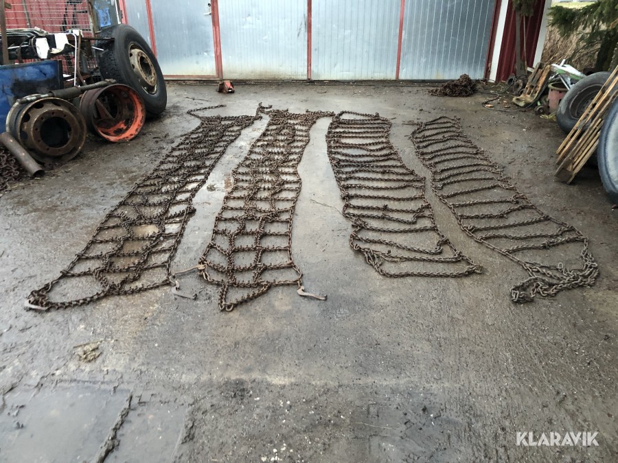 Snökedjor till Hjullastare (2 par) 