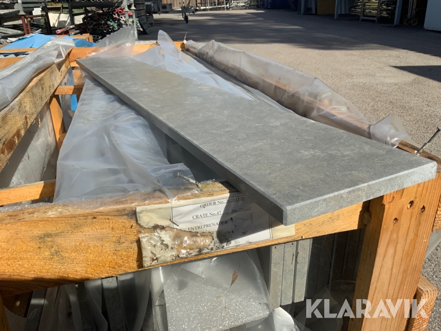 Fönsterbänkar Azul Valverde 4 pallar blandade längder, ca 84 st