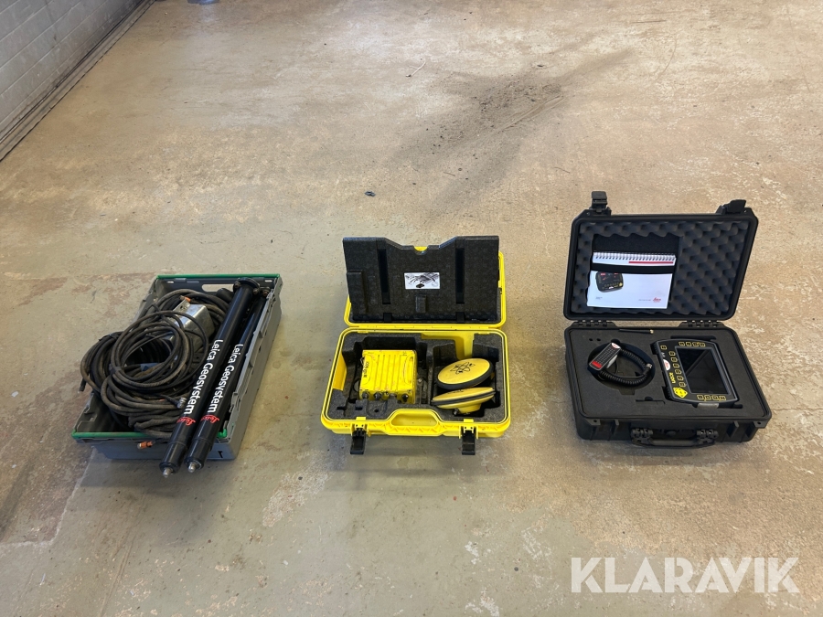 Komplett 3D GPS-system Leica icon iCG82