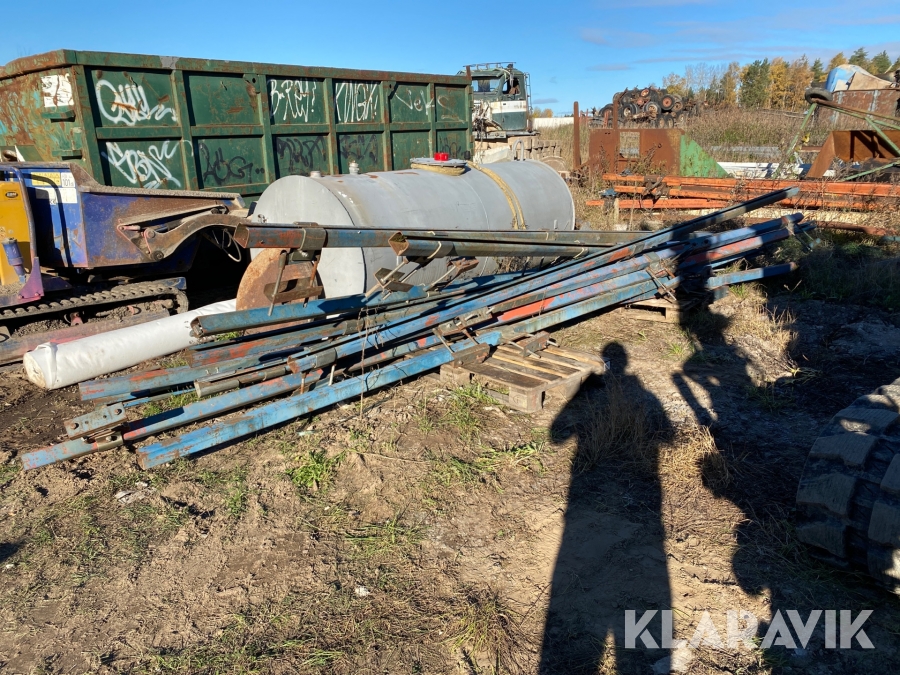 Traverssystem Okänt 11st 6m