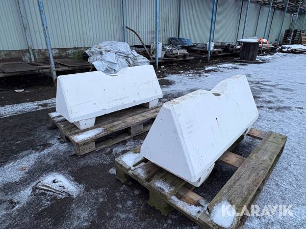 Betongfundament 2 st