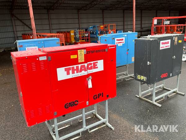 Elcentraler 4st Garo, El-björn ZFSF400EB, zFSF 250, ESF 250