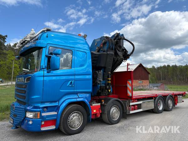 Kranbil Scania R490LB8X2
