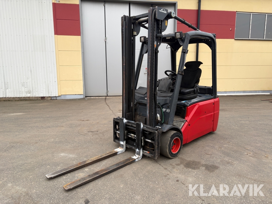 Motviktstruck Linde E18L-01