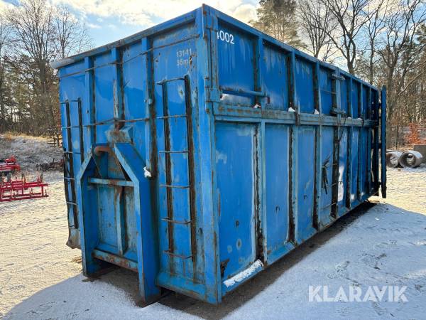 Lastväxlarcontainer 35 m3