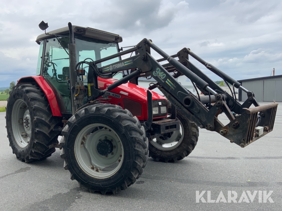 Traktor Massey Ferguson 4355-4, Alingsås, Klaravik auktione