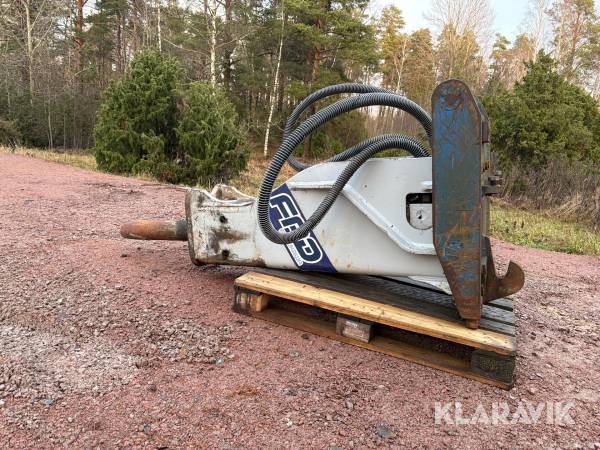 Hydraulhammare Furukawa F19XP med b20 fäste. ingår även ett s60 fäste