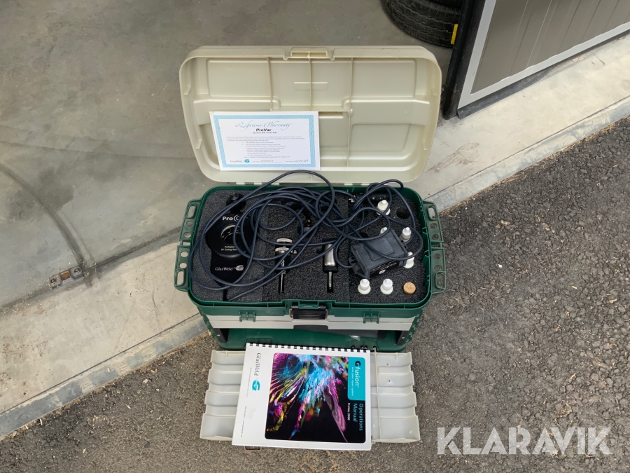 Maskin för stenskottslagning Glas weld Provac 2000