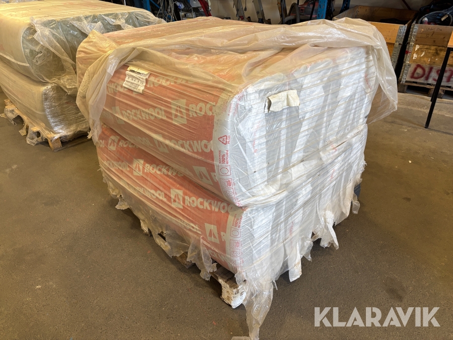 Isolering Rockwool Stålregelskiva 37 - Totalt 8 paket