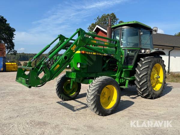 Traktor John Deere 4040 QR med frontlastare