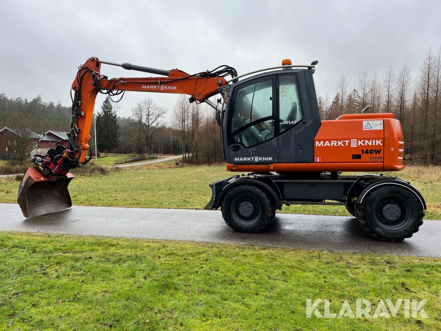 Hjulgrävare Atlas 140W