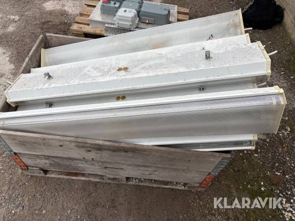 Lysrörsarmatur 12st