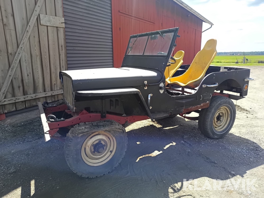 Kaross till Jeep Willys Overland CJ2A & 1st Armésläp