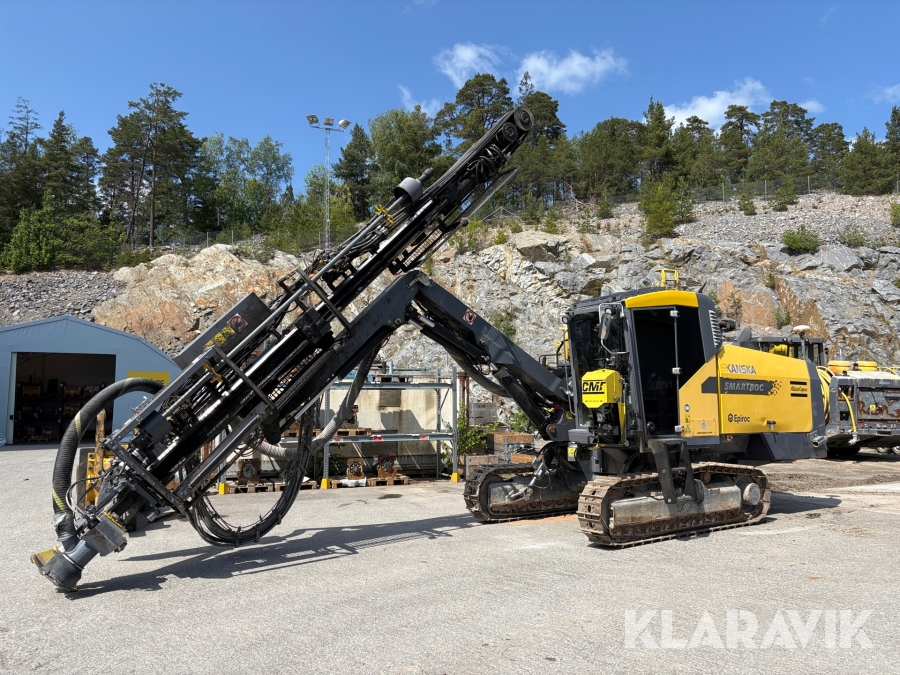 Borrvagn Atlas Copco SmartRoc T40-11 med GPS