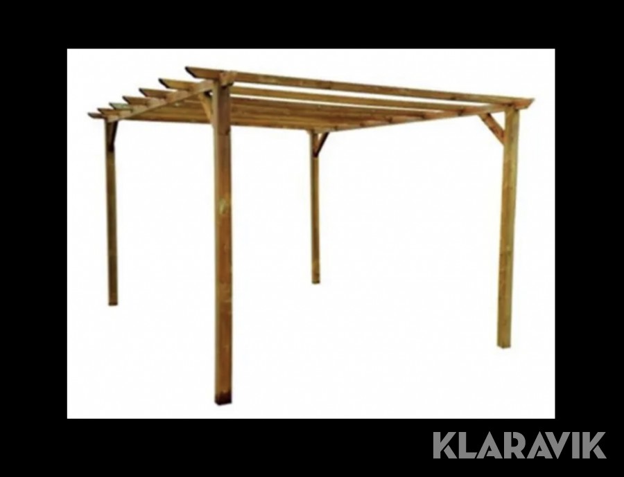 PERGOLA UTEPLATS NATURE OF ÖLAND LARGE