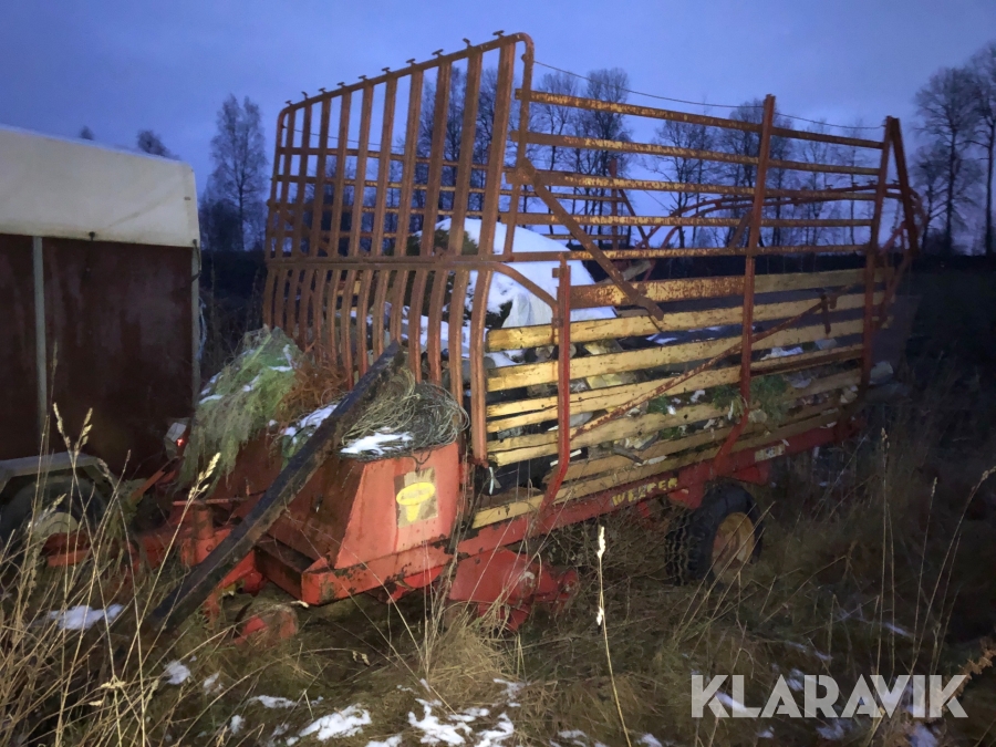 Självlastarvagn Welger EL41