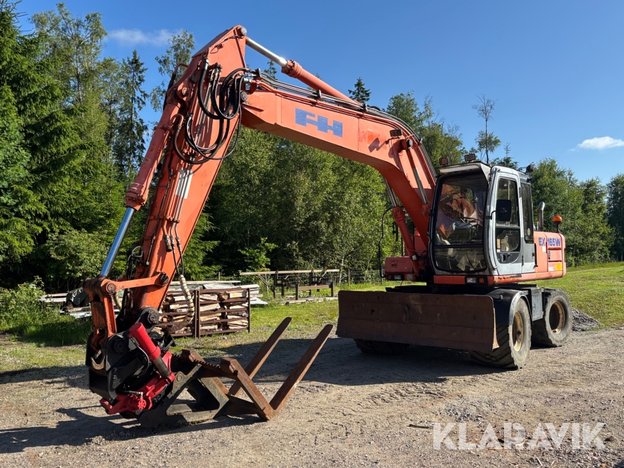 Hjulgrävare Fiat-Hitachi EX 165W