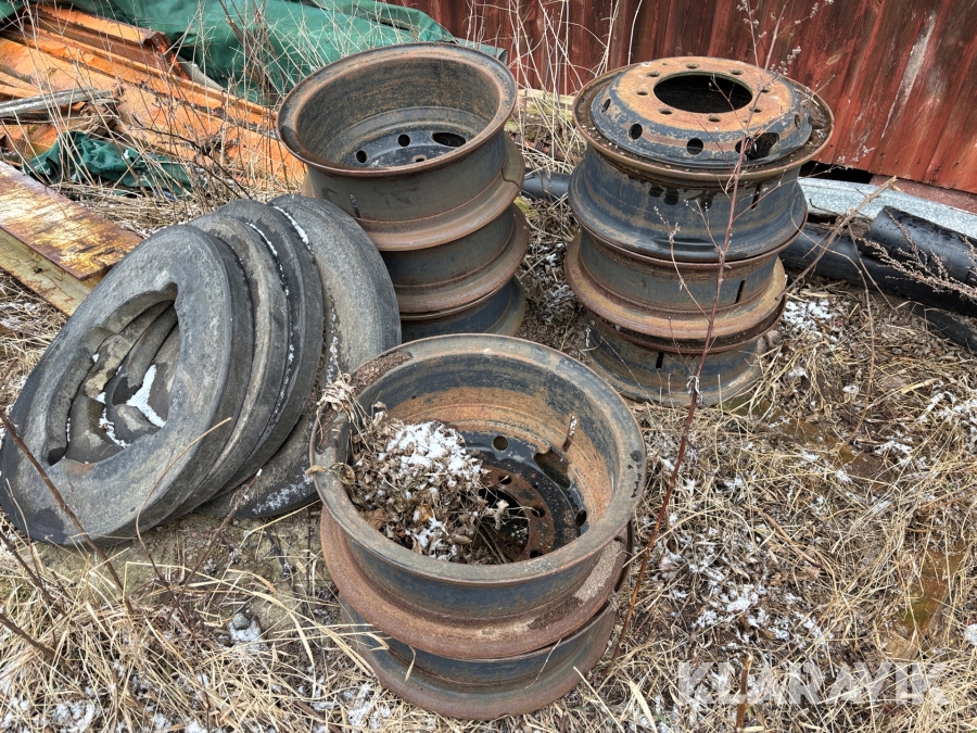 Entreprenadfälgar till tvillinghjul