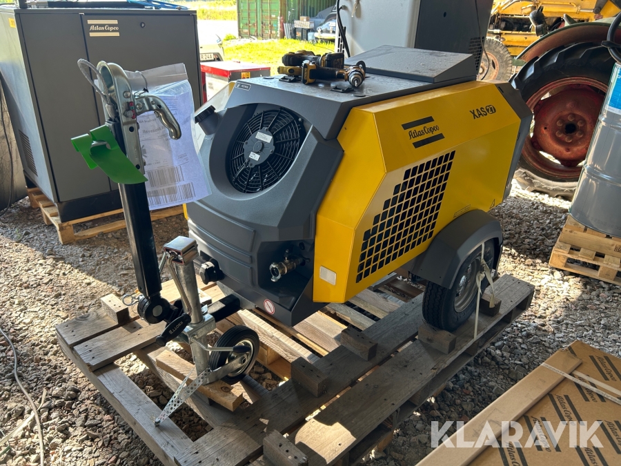 Skruvkompressor Atlas Copco XAS 27