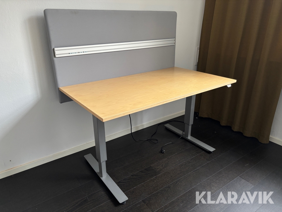 Skrivbord höj och sänkbart Kinnarps