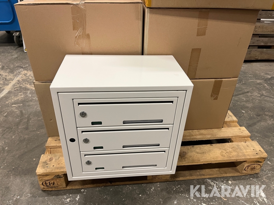 Postboxar, brevlådor 5 + 3st