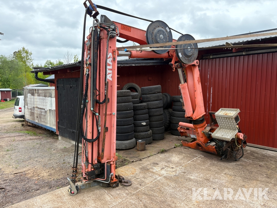 Kran Atlas AK 1015 A5L med fjärrkontroll
