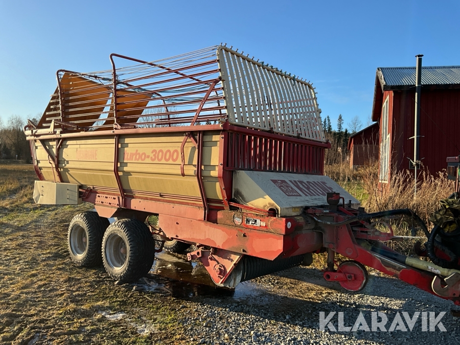 Självlastarvagn Krone Turbo 3000
