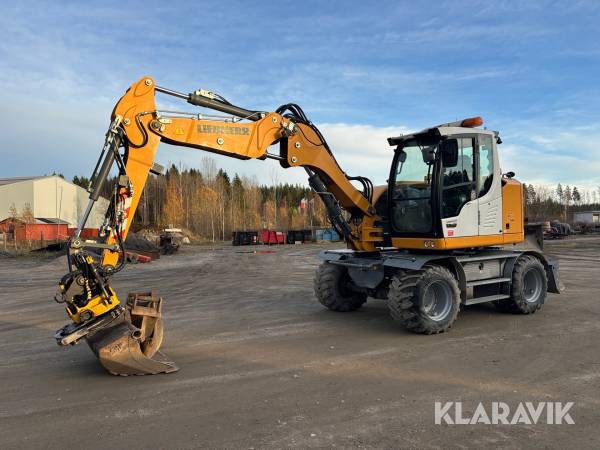 Grävmaskin Liebherr A 910 Compact med redskap