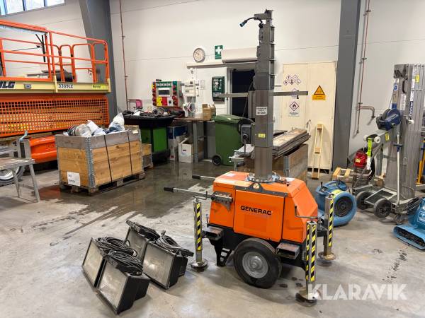 Belysningsmast Generac / Satema Link Tower 7m