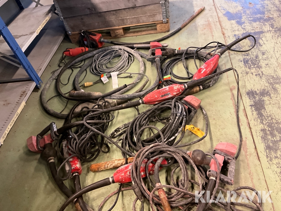 Stavvibrator Swepac PVEL. 6st