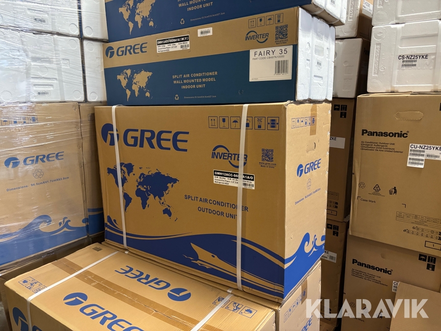 Luftvärmepump Gree Fairy 35