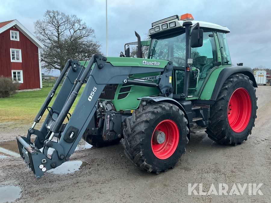 Traktor Fendt 311 Vario TMS, med frontlastare