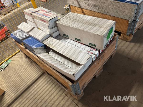 Diverse bandad skruv