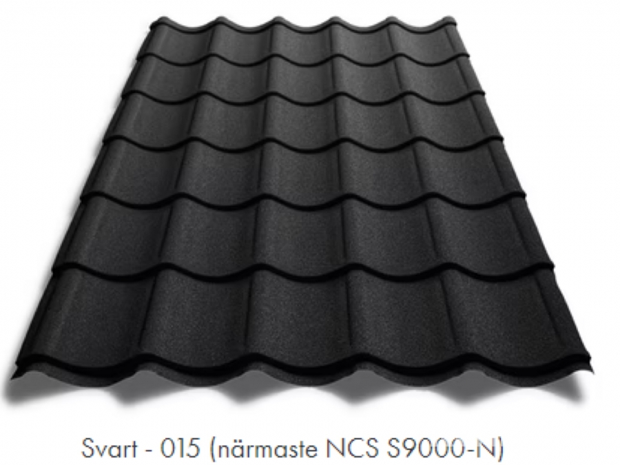 Plåttak Kami TerraPlegel 191 m2 med tillbehör