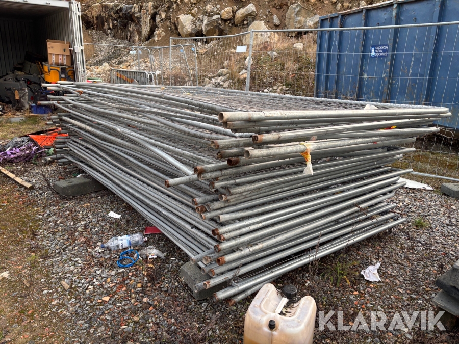 Byggstängsel Bgfix med fötter