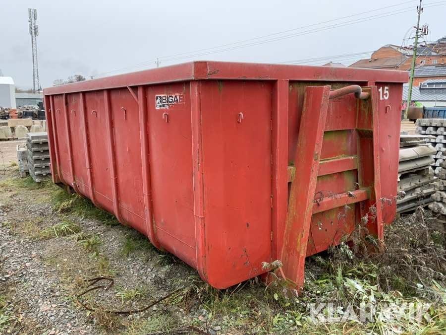 Lastväxlarflak Bigab 15m3