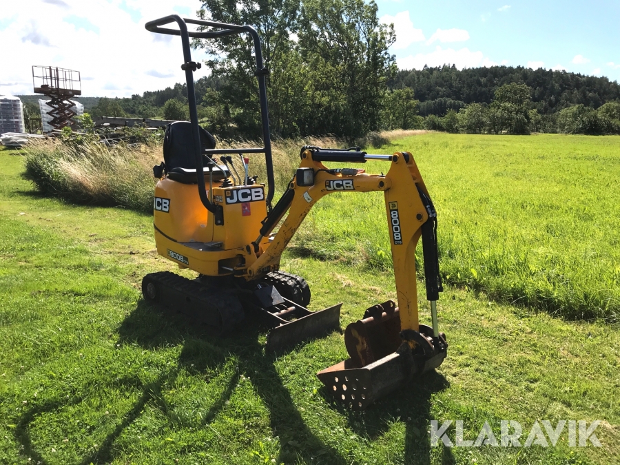 Minigrävare JCB 8008 CTS 