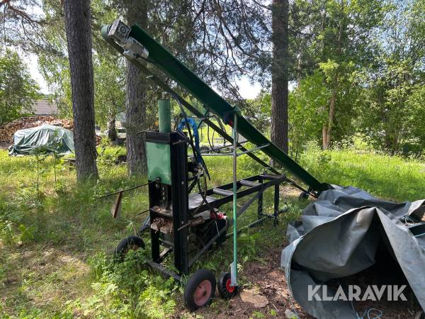 Vedklipp med transportband Kellfri KK 200