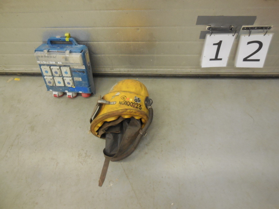 BLÄSTERHUVA INKL REGULATOR & UNDERCENTRAL 16A VÄSKA