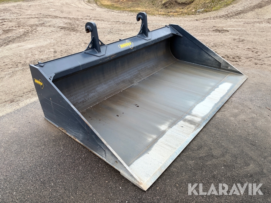 Planeringsskopa Drivex PS270HD-BM 2,7 m med Stora BM fäste