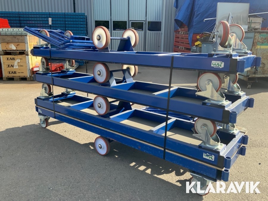 Plockvagnar 4 st Kongamek