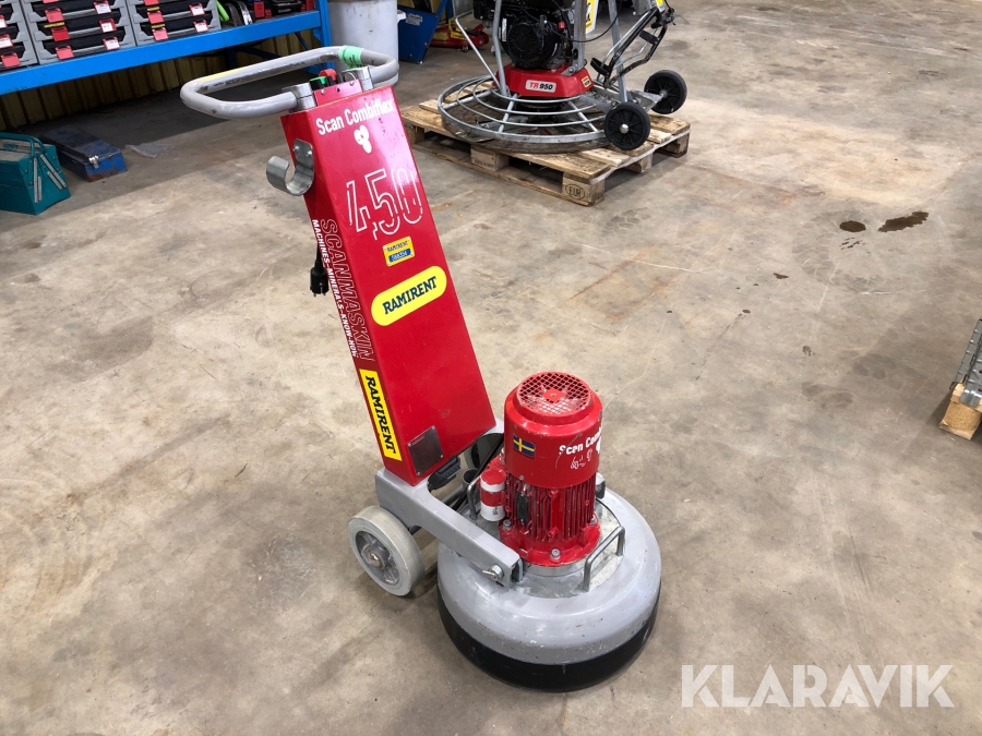 Betongslip Scanmaskin Scan Combiflex 450