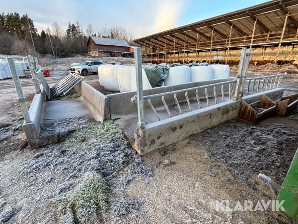 Foderkrubba Betong 4st