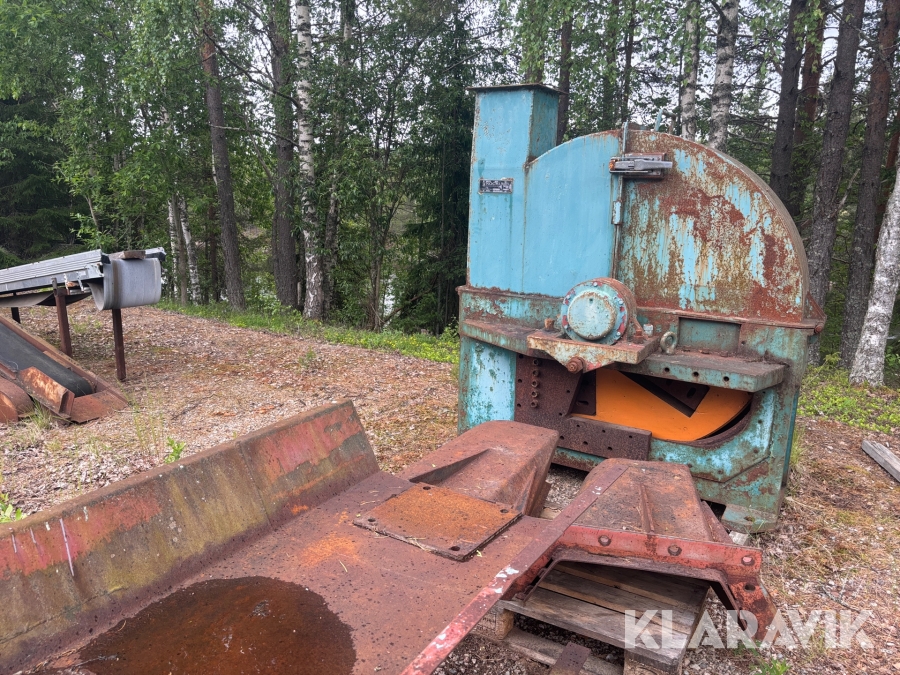 Flishugg/Orkanhugg Kockum 670-5600 med stockmatningslinje