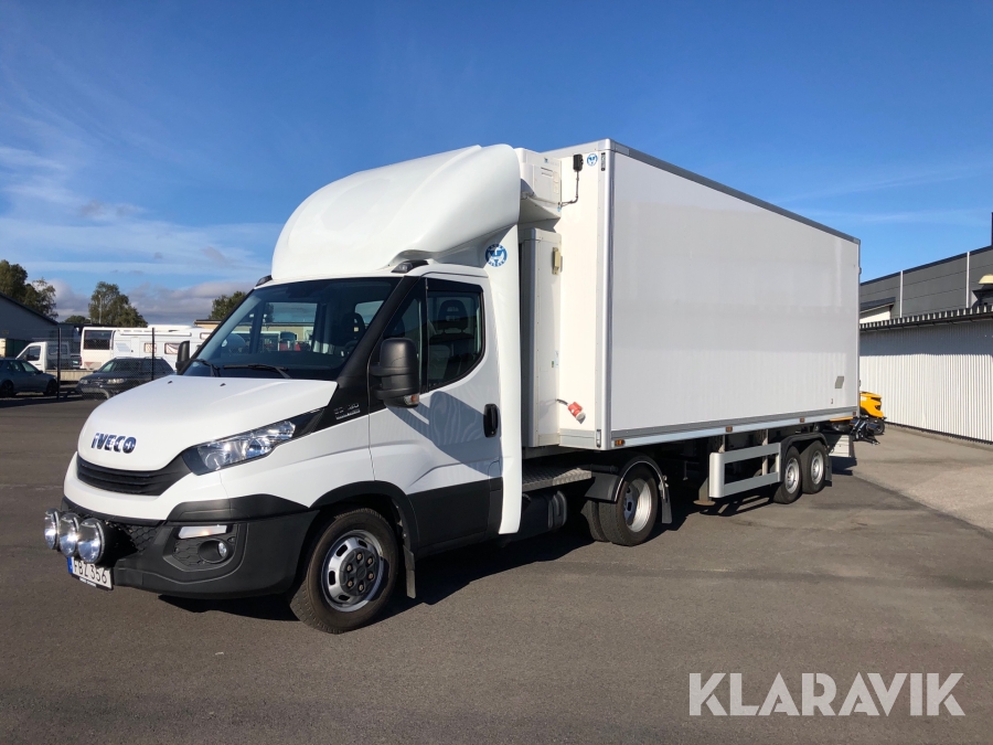 Iveco Daily Semitrailer kyl/frys-ekipage total lastvikt 2460kg
