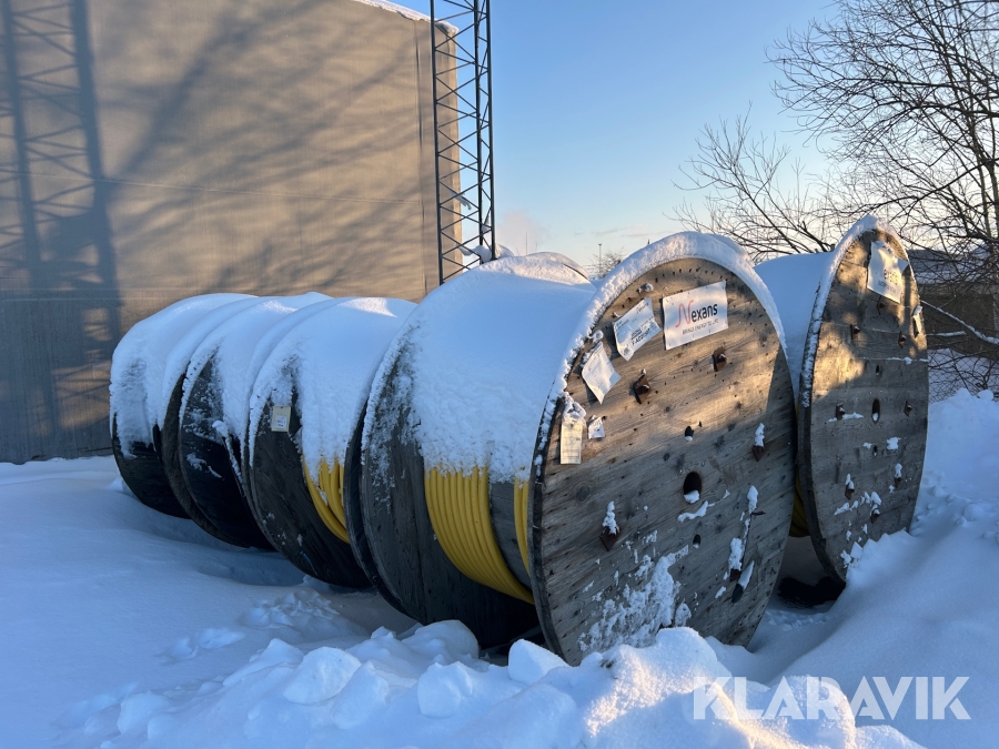 Kabeltrummor med kabel 6st