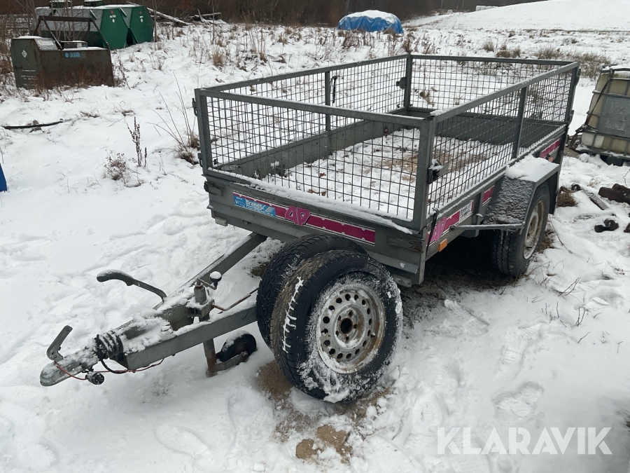 Personbilssläp 4P TIAB 2413