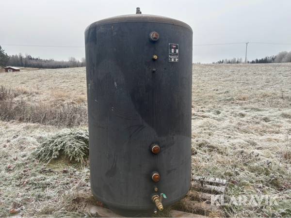 Ackumulatortank Strömsnäspannan 1500 med Förrådsberedare