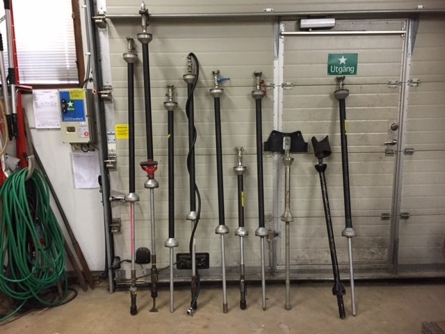 Humlan avvibrerad utrustning för skrotning av betong