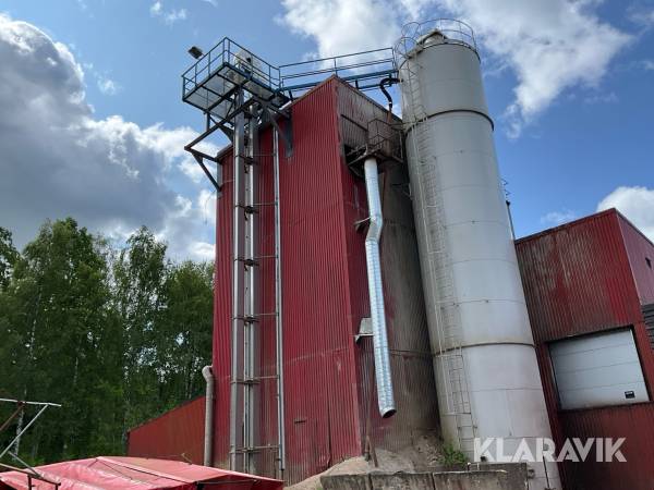 Betongstation hel produktionslinje för tillverkning av betong